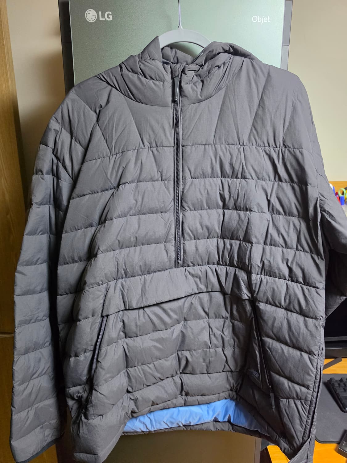 뉴발란스 덕다운 경량 아노락 패딩 2xl사이즈 판매합니다 상품이미지1