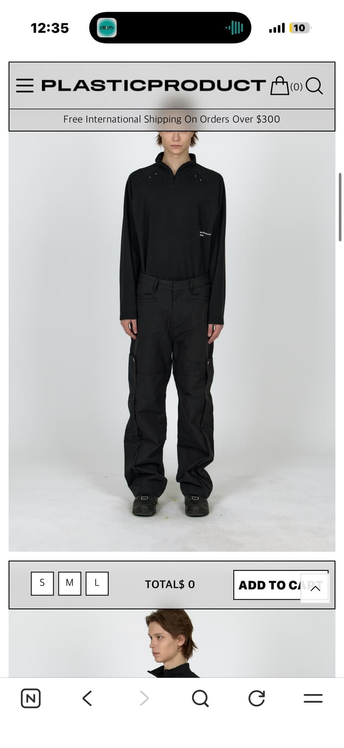 MPa MULTI PANEL CARGO PANTS (BLACK) 상품이미지2