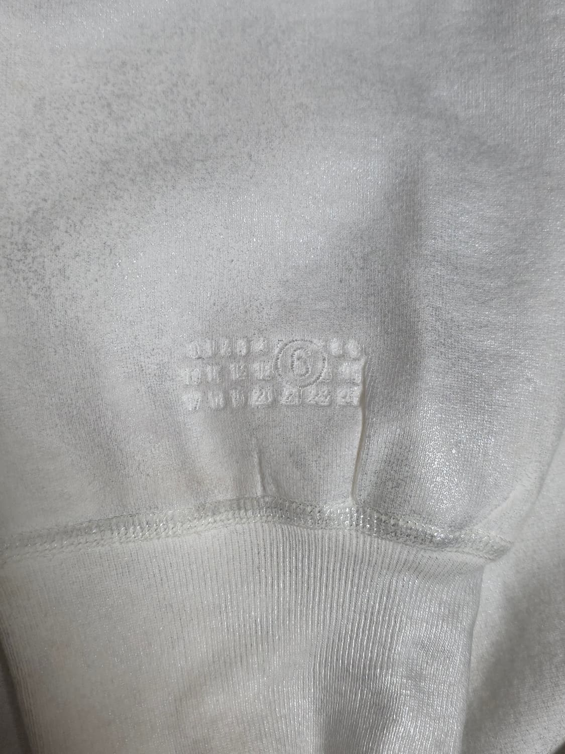 [XL] 슈프림 마르지엘라 포일 박스로고 후드 화이트 상품이미지6