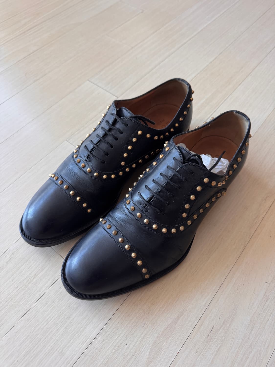 GUCCI 구찌 컬랙션 라인 캡토 옥스포드 드레스 슈즈 265mm 상품이미지1