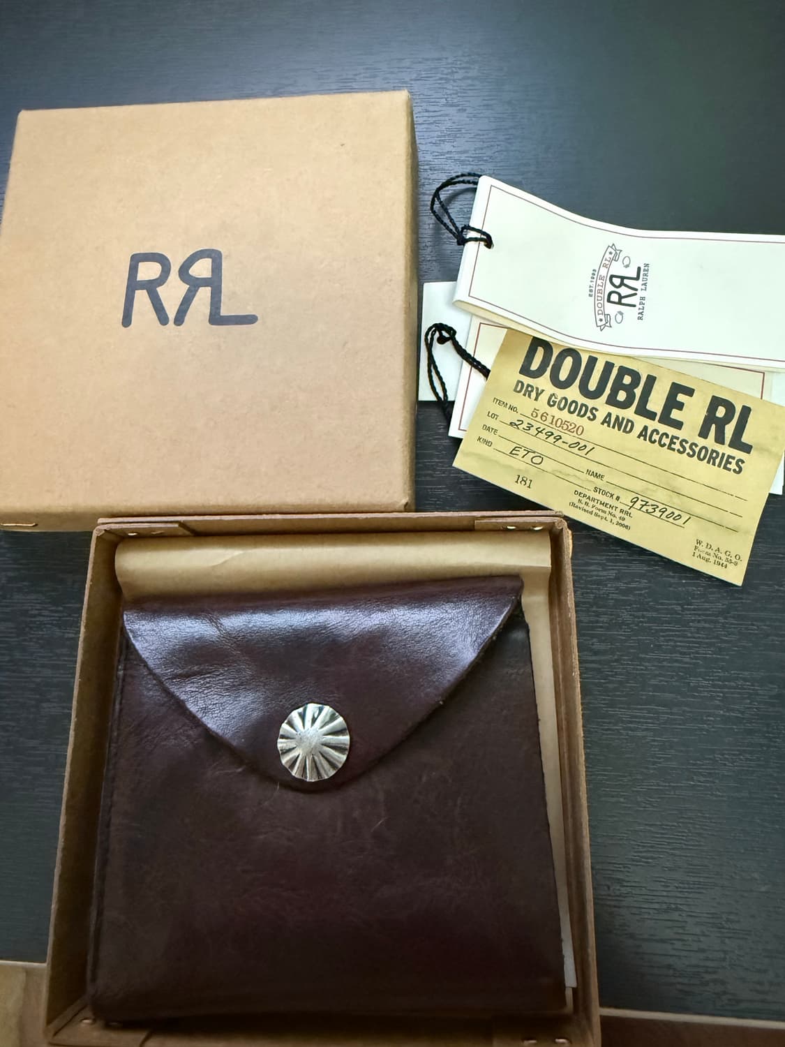RRL 더블알엘 콘초 지갑 상품이미지1
