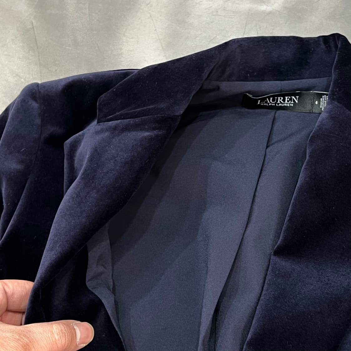  로렌 랄프로렌 벨벳 블레이저 y15916 상품이미지4