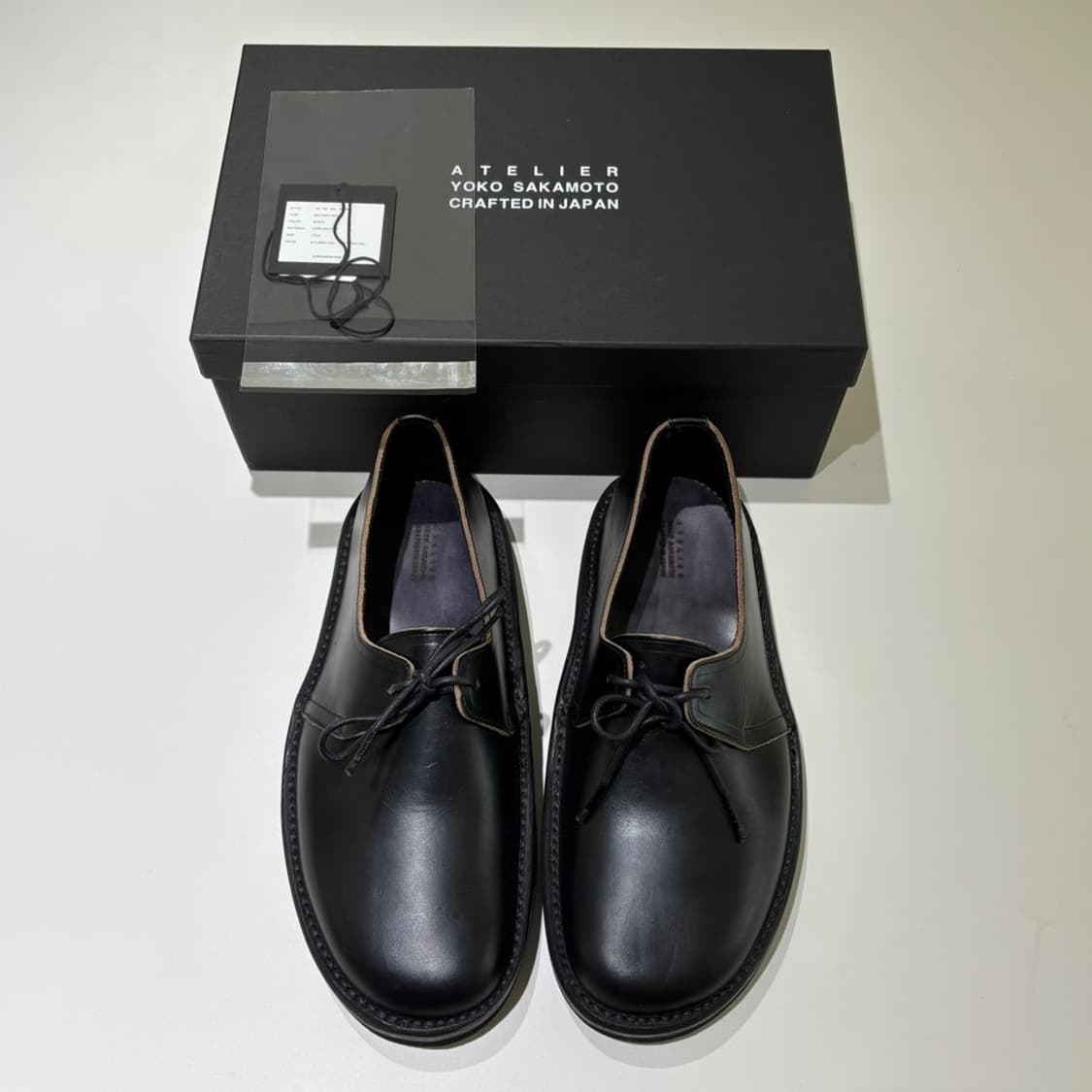 270) 요코 사카모토 26ss 밀리터리 레더 더비 슈즈 상품이미지3