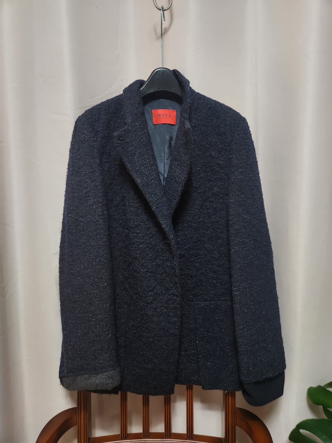마인 이태리고급원단 모직 자켓 상품이미지6