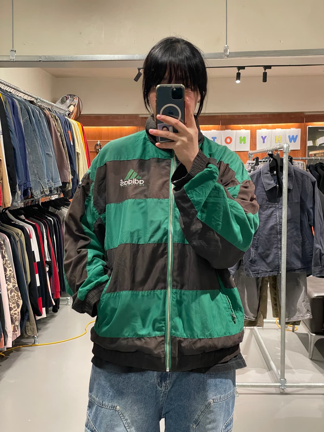 아디다스 이큅먼트 올드스쿨 바람막이 자켓 상품이미지3