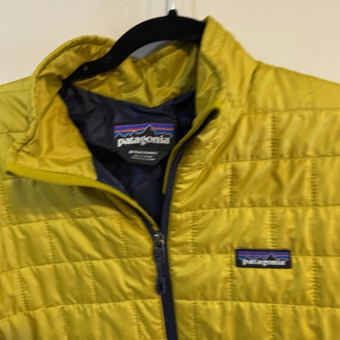 18FW 파타고니아 나노 퍼프 자켓 옐로우 상품이미지2