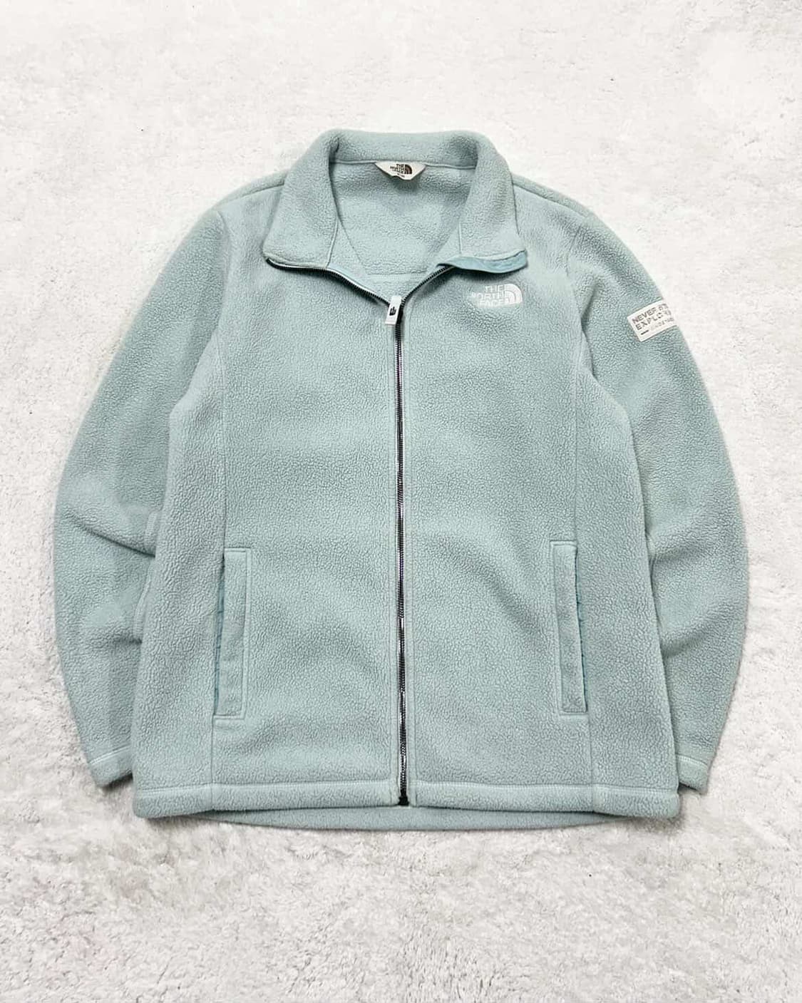 노스페이스 화이트라벨 피스타치오 플리스 집업 상품이미지5