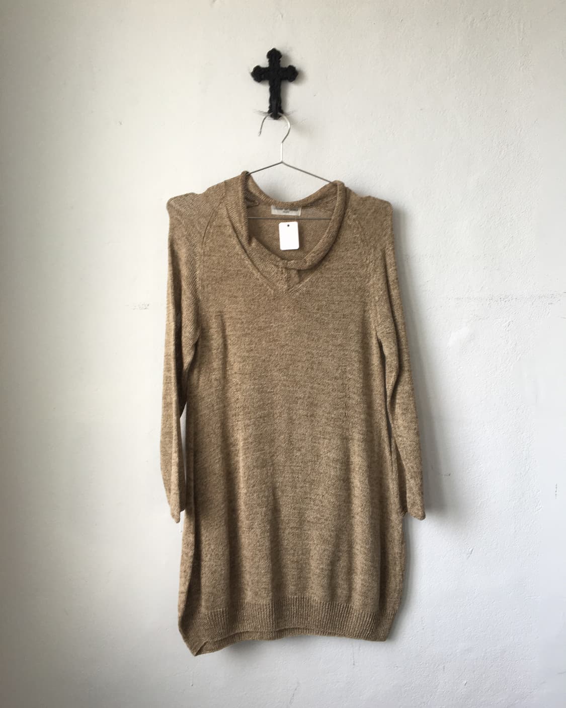 Neck line point knit onepeice 상품이미지2