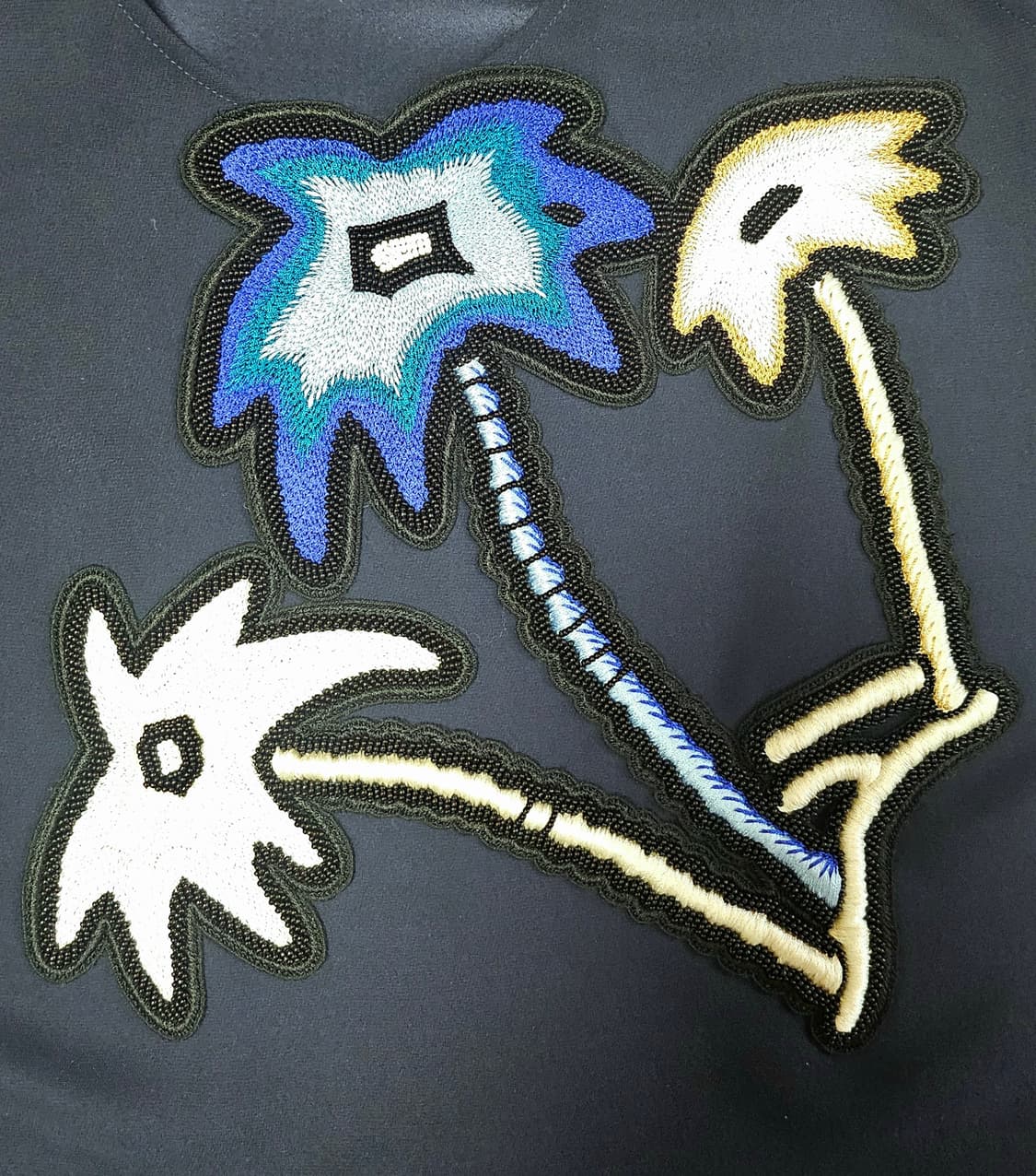 [미실착새제품] 빅토리아 베컴 비즈 자수 원피스 상품이미지3