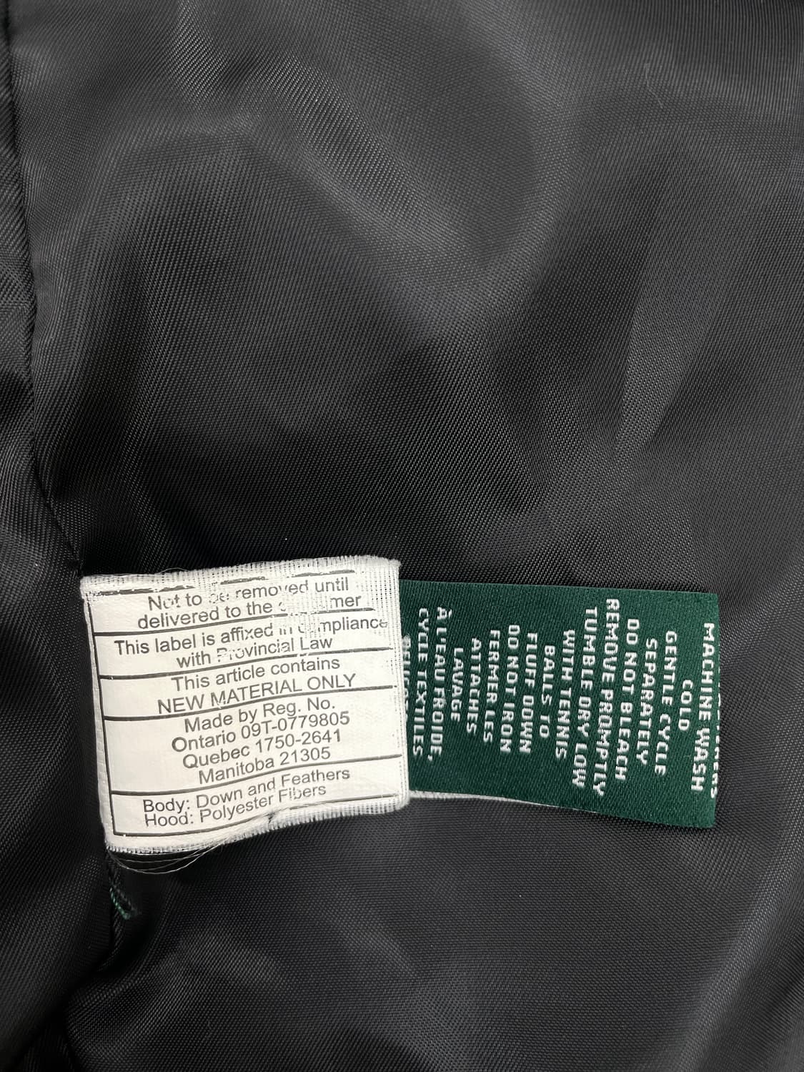 로렌 랄프로렌 쉐브론 퀼팅 더플 다운 롱패딩 상품이미지4