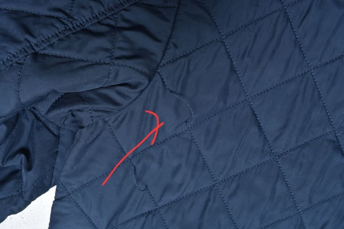 폴로 랄프로렌 신형라벨 퀼팅 퀄팅 자켓 집업 점퍼 M N0943 상품이미지7