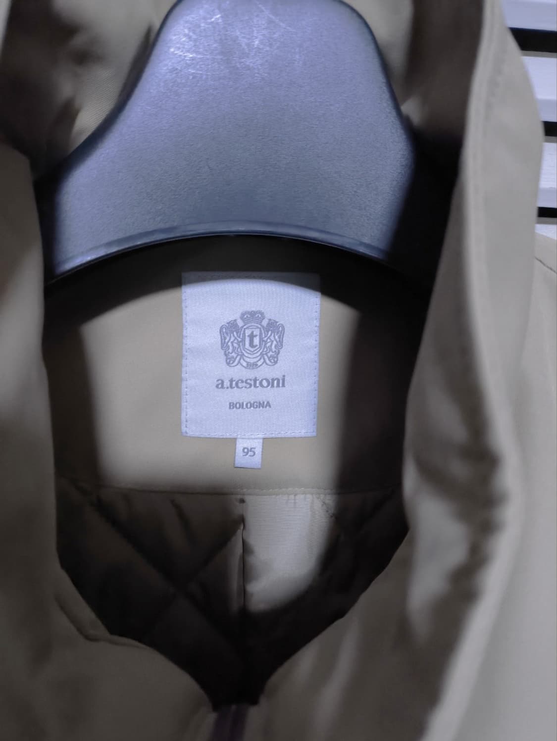 95 테스토니 누빔 트렌치코트 벨티드 상품이미지5