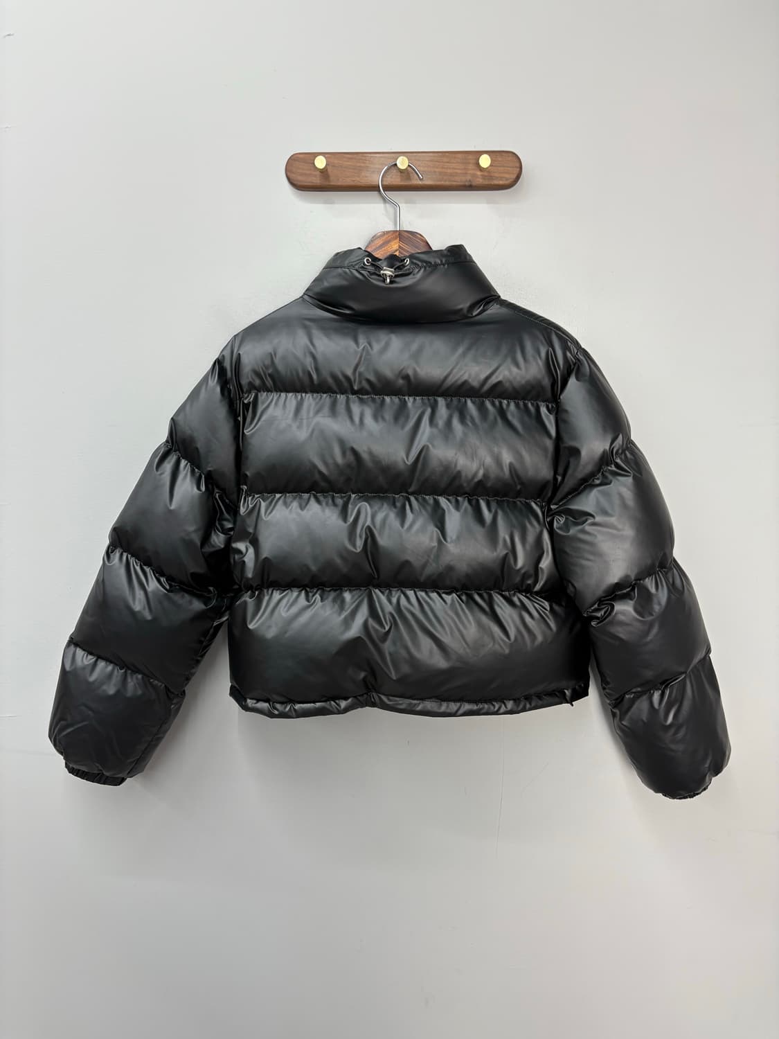 라퍼지스토어 블랙 크롭 푸퍼패딩 A2963 상품이미지4