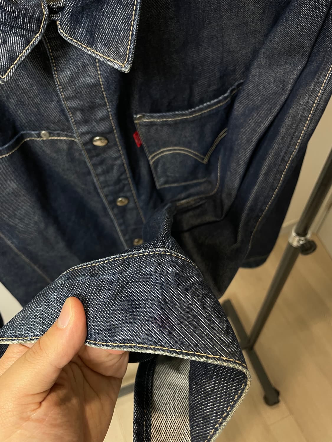 (XL) 00s 리바이스 엔지니어드진 데님 자켓 상품이미지7