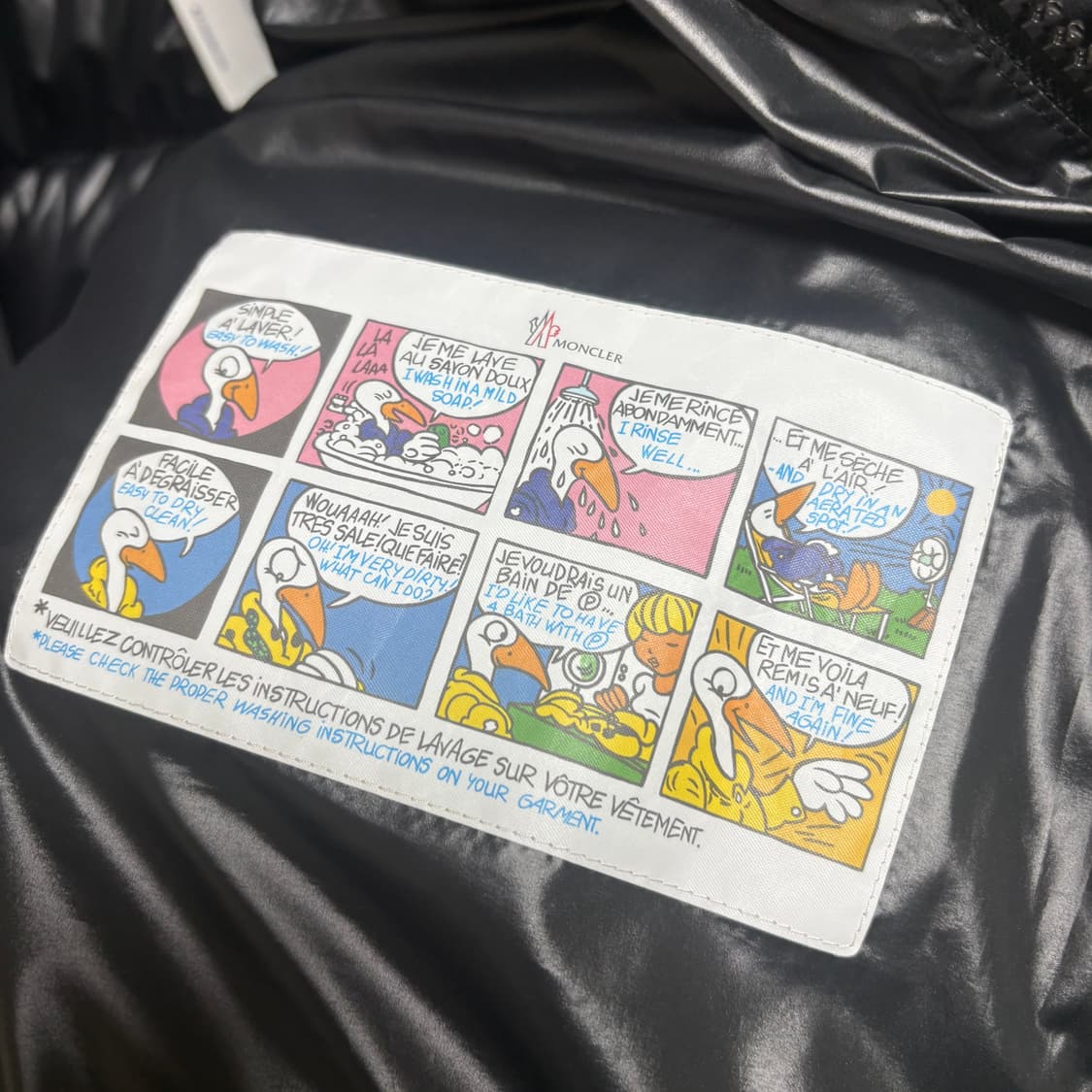 [4/24FW/1회시착] 몽클레어 클루니 패딩 블랙 상품이미지4