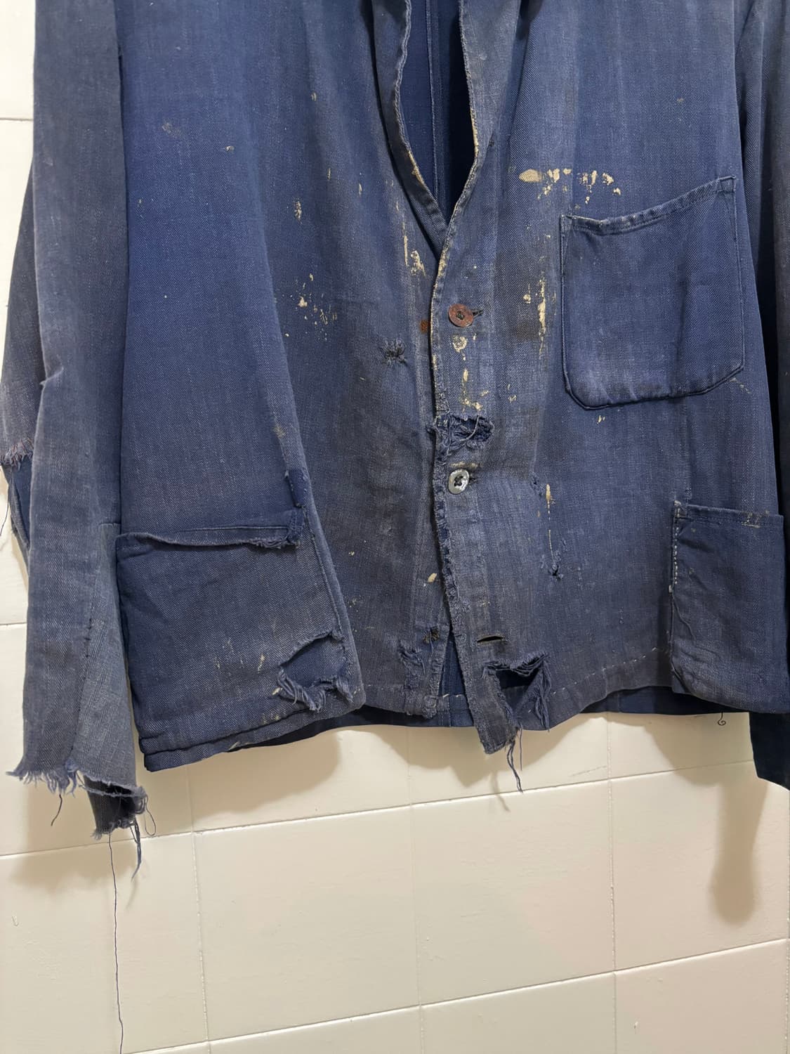 1940s 독일 빈티지 워크 자켓 상품이미지5