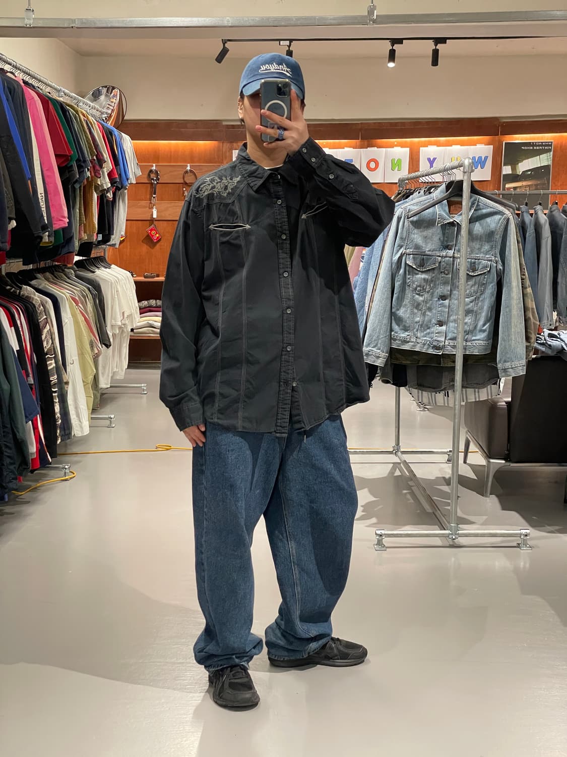 빈티지 웨스턴 셔츠    상품이미지5