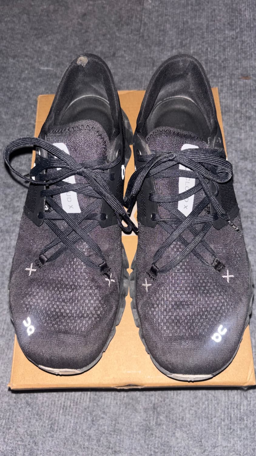 온 러닝 클라우드 X 3 블랙 275 상품이미지2