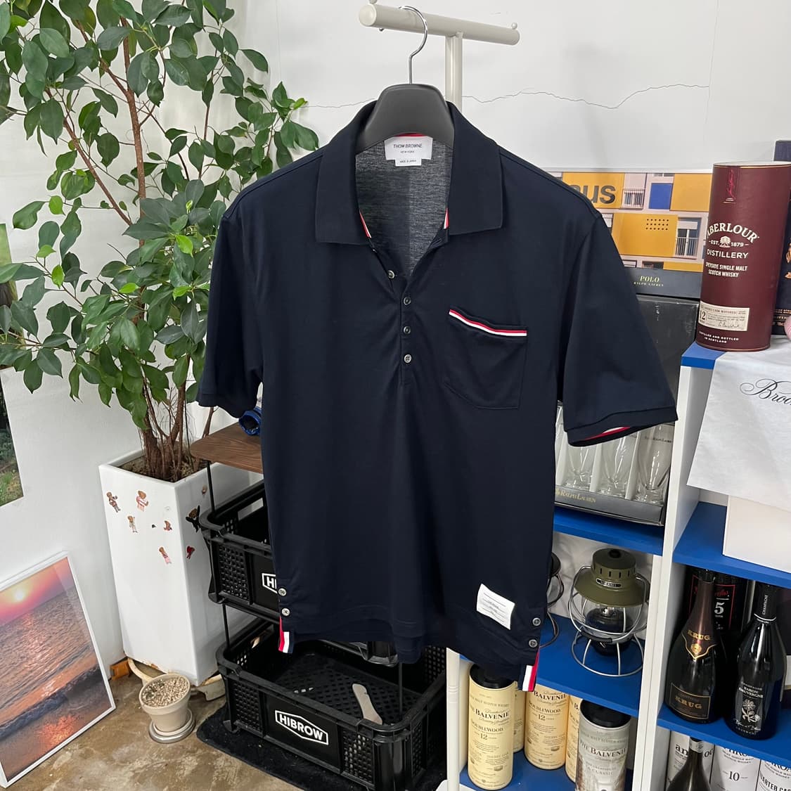 톰브라운 피케 반팔 카라티셔츠 4 상품이미지1