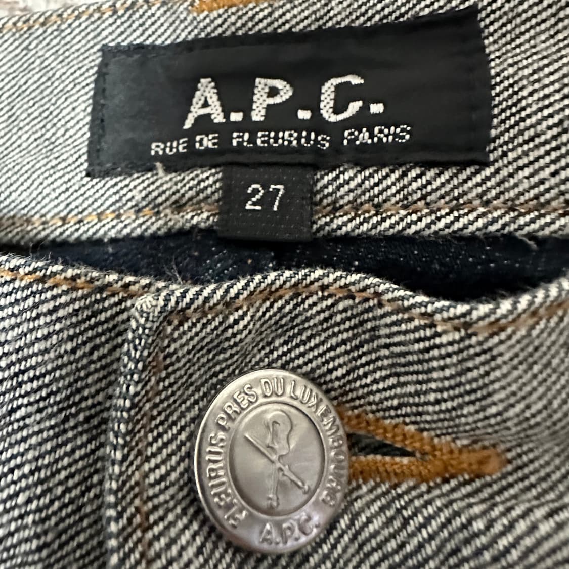 APC japan made denim pants 상품이미지3