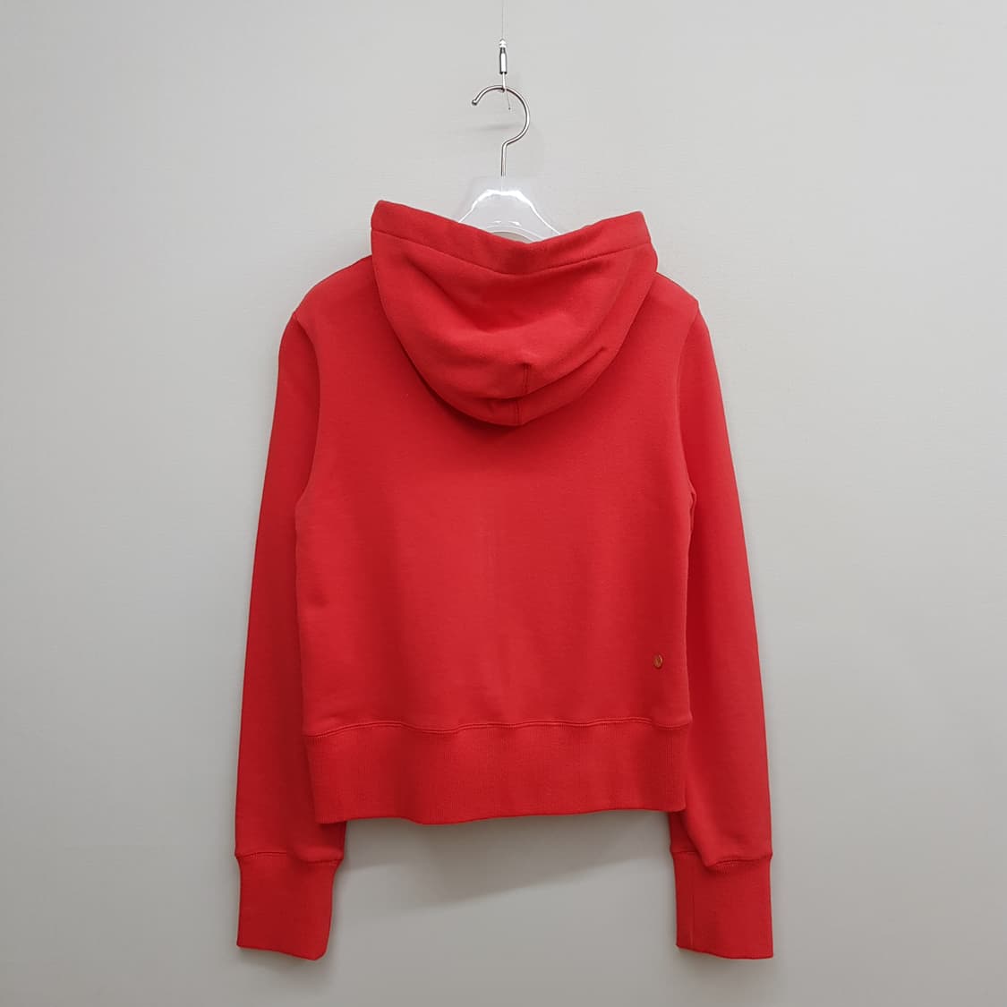 MUVEIL 뮤베일 로고 프린팅 크롭 후드 집업 76-90-155사이즈 상품이미지4