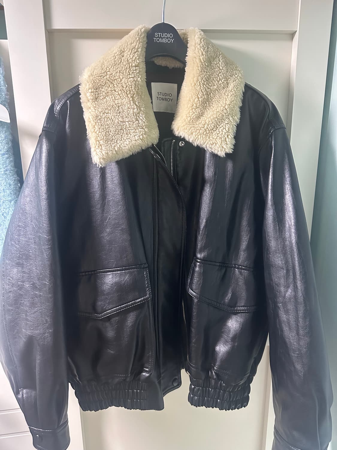 스튜디오 톰보이 가죽 자켓 상품이미지3
