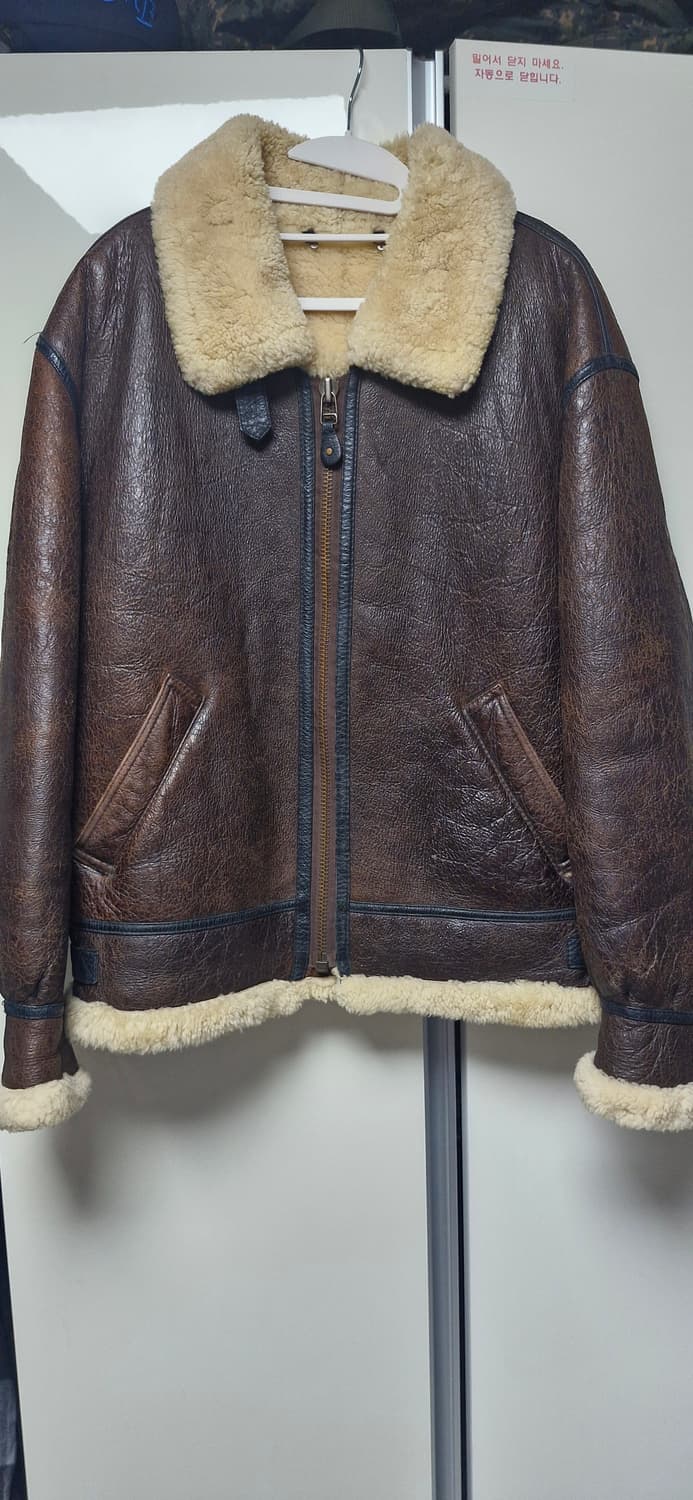 국내 생산 양가죽 무스탕 상품이미지1