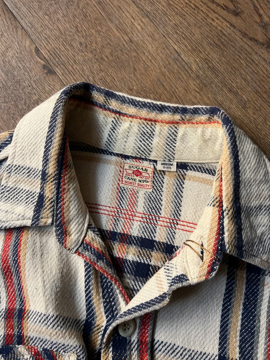 [M]Sugar Cane 슈가케인 재팬메이드 타탄체크 플란넬 체크 상품이미지2