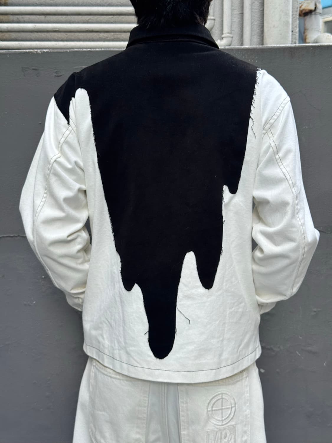 해피피플갤러리 페인팅 자켓 (BLACK) 상품이미지4