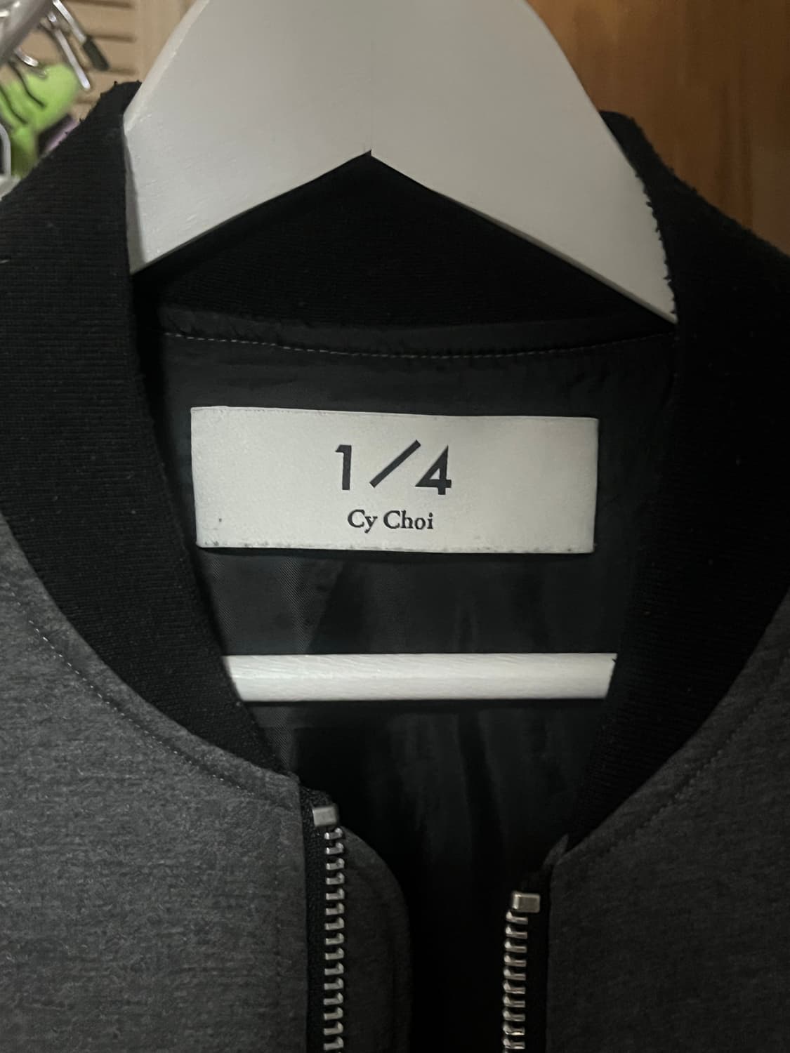 cy choi  최철용디자이너 네오프렌 봄버자켓 95사이즈 상품이미지2