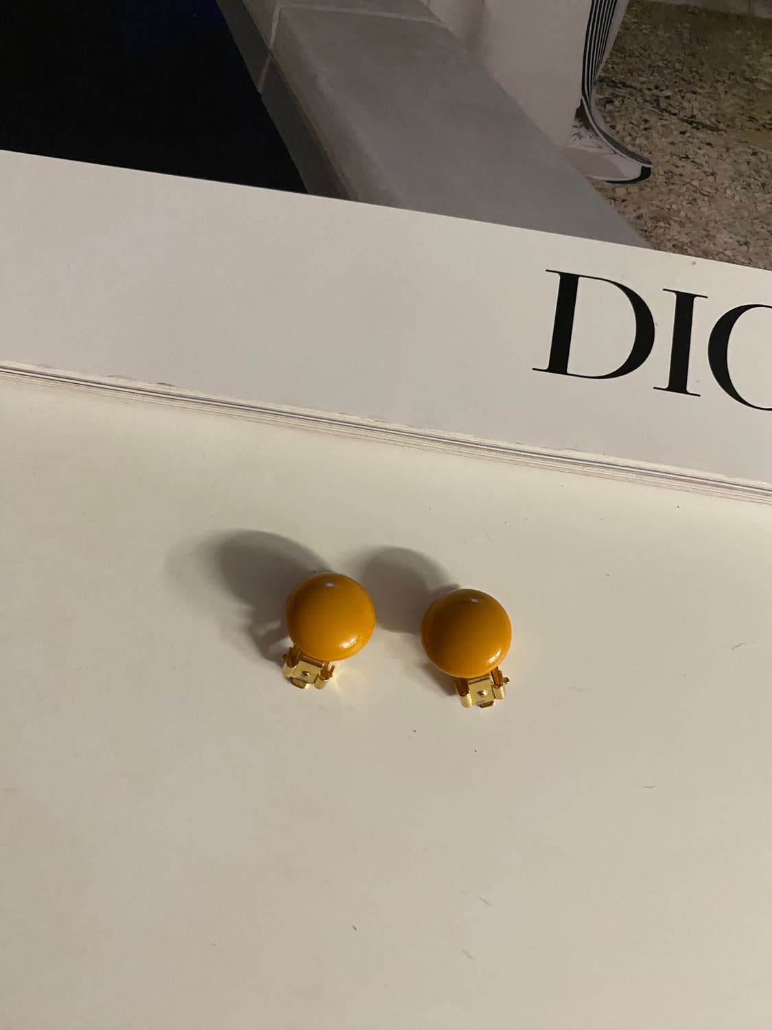 카라멜색상 귀찌 귀걸이 상품이미지3