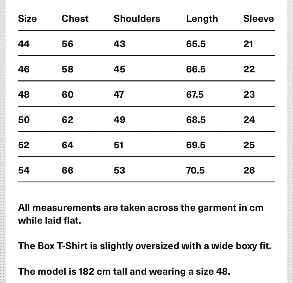 [48]아워레가시 25ss 박스 티셔츠 상품이미지6