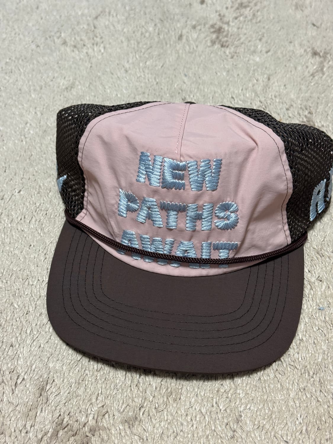 알렉스조노 x 우즈 트러커 모자 새상품 판매 상품이미지1