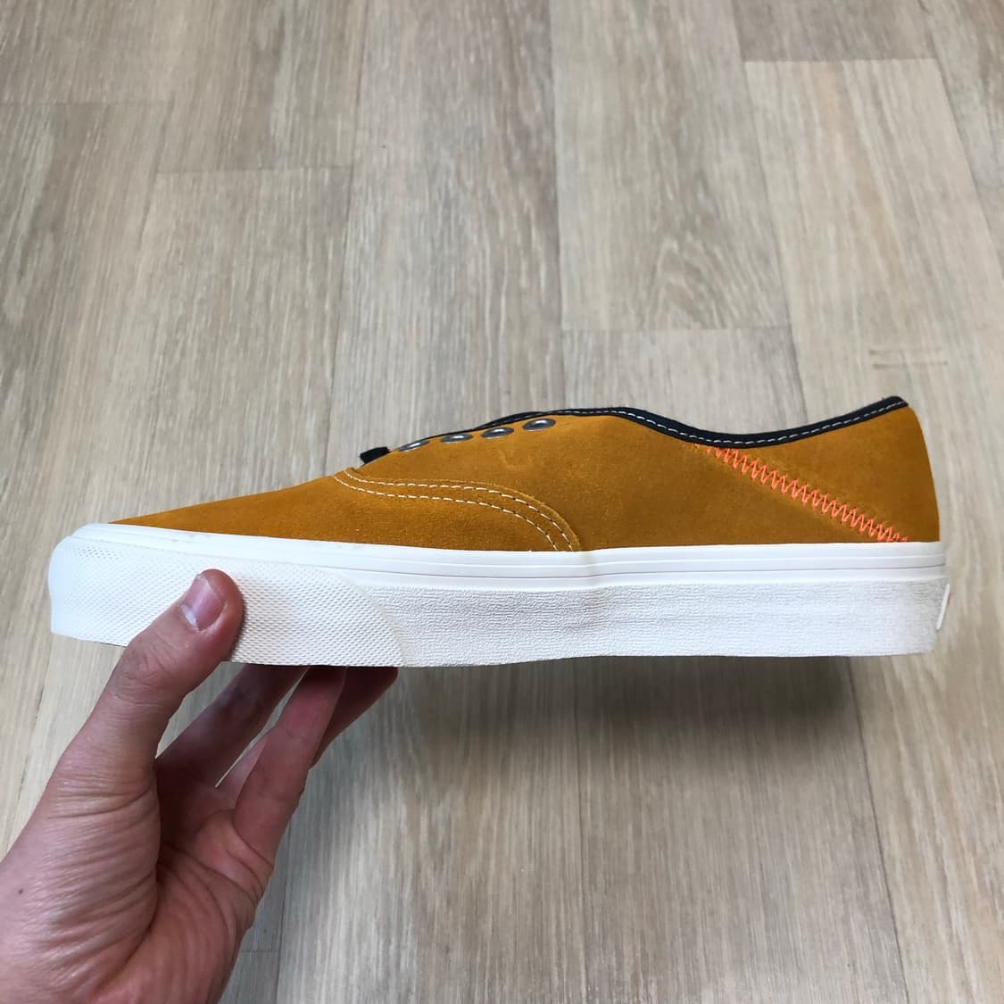 (260) 새상품 반스 VANS 스웨이드 그로스 가든 어센틱 컨버트 뮬 상품이미지7
