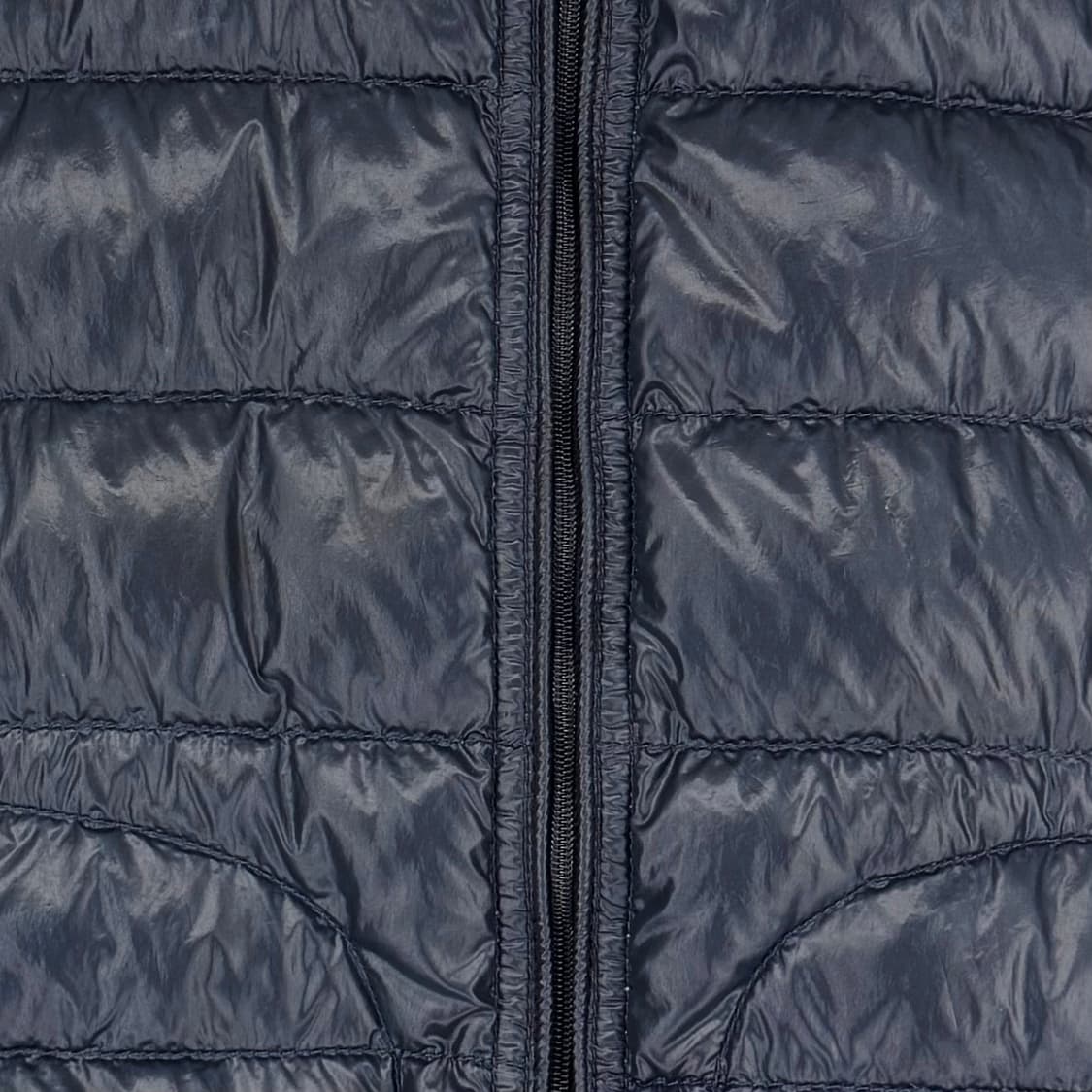 [0사이즈] 몽클레어 후드 경량패딩 점퍼 네이비 상품이미지8