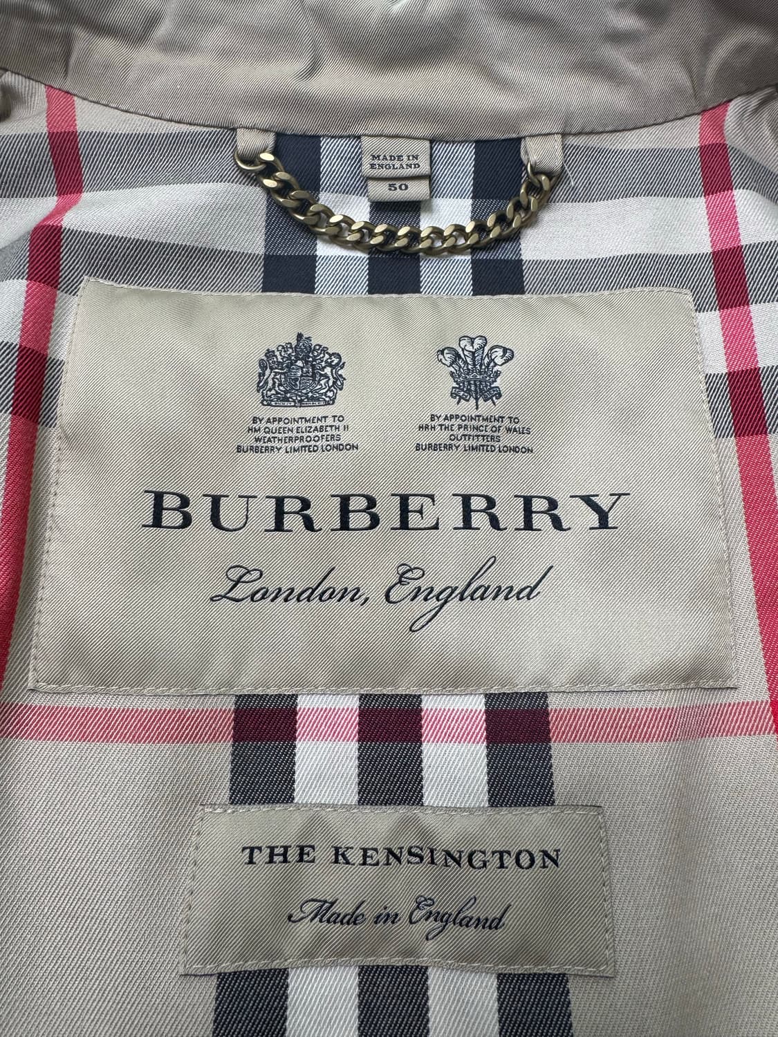 [남성] 버버리 켄싱턴 헤리티지 트렌치코트 상품이미지3