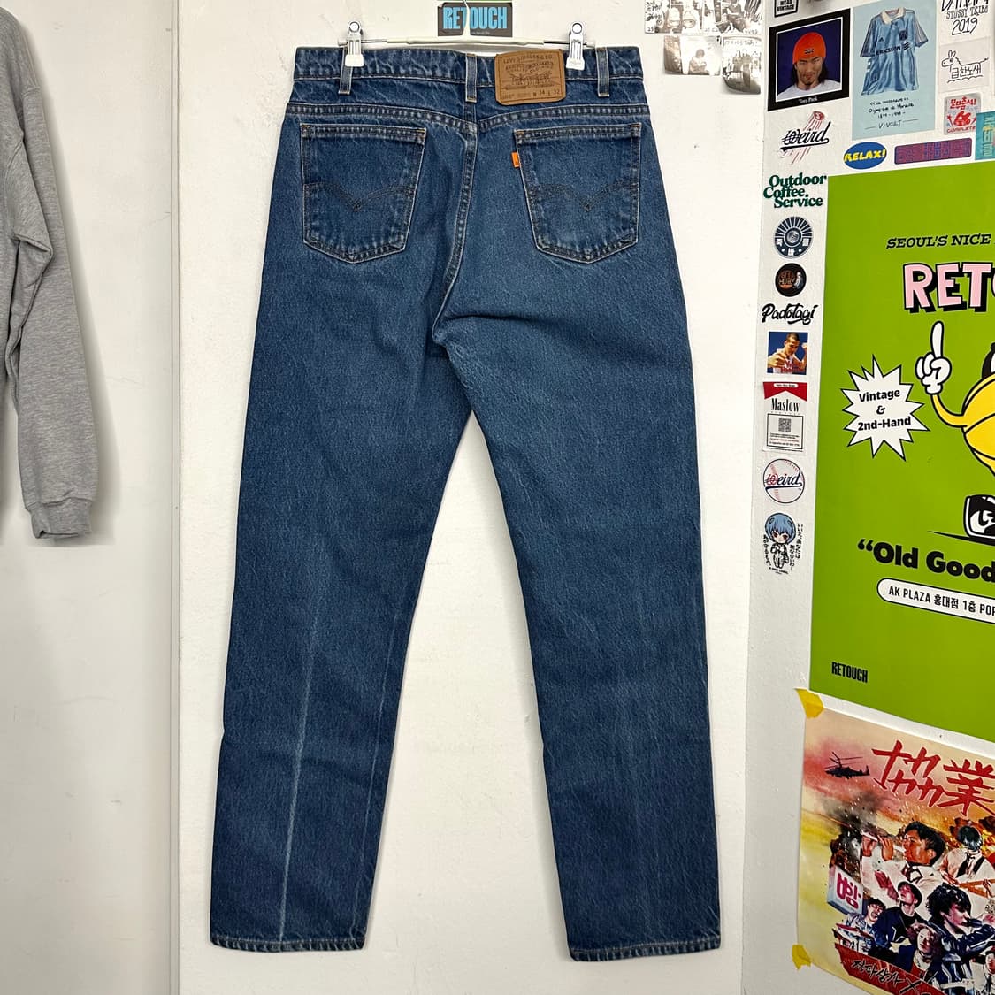 90’s 리바이스 505 오렌지탭 중청 상품이미지4