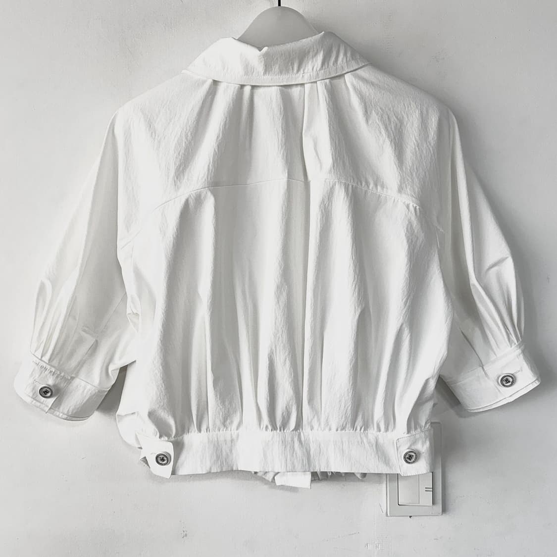 마인 2025 드로우스트링 핀턱 반팔 셔츠 상품이미지6