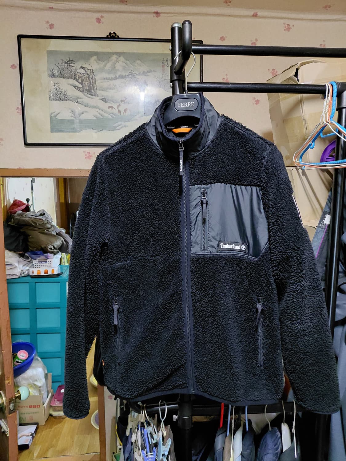 [팀버랜드]후리스 풀 집업 자켓 M(100)사이즈 상품이미지1