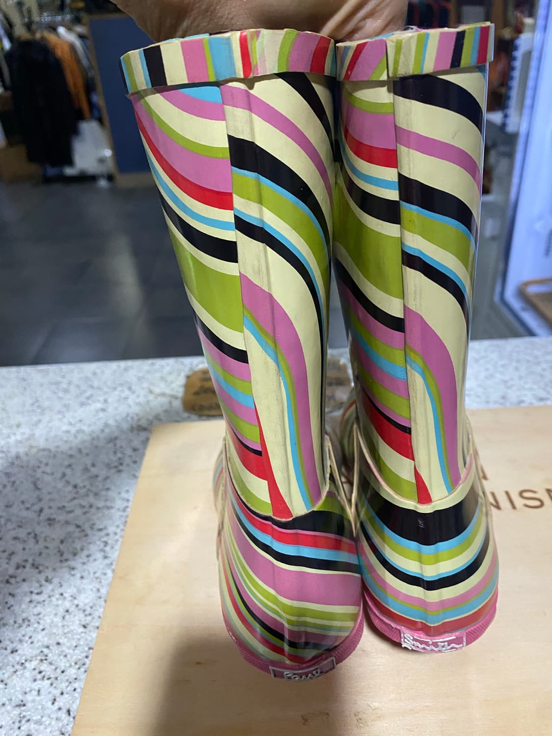 폴스미스 정품 레인부츠(230) 상품이미지4