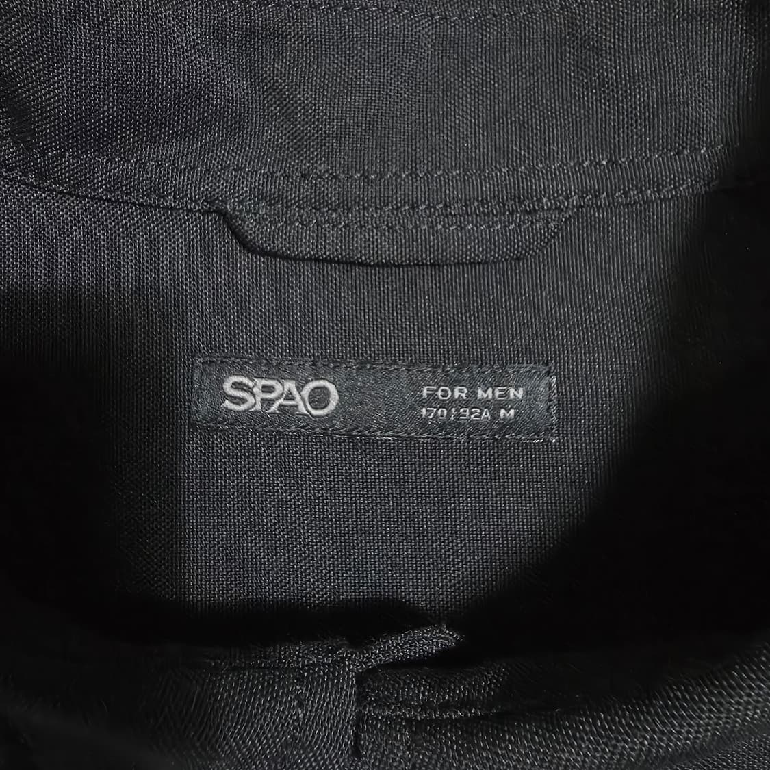 (M)스파오 블랙 셔츠 상품이미지4