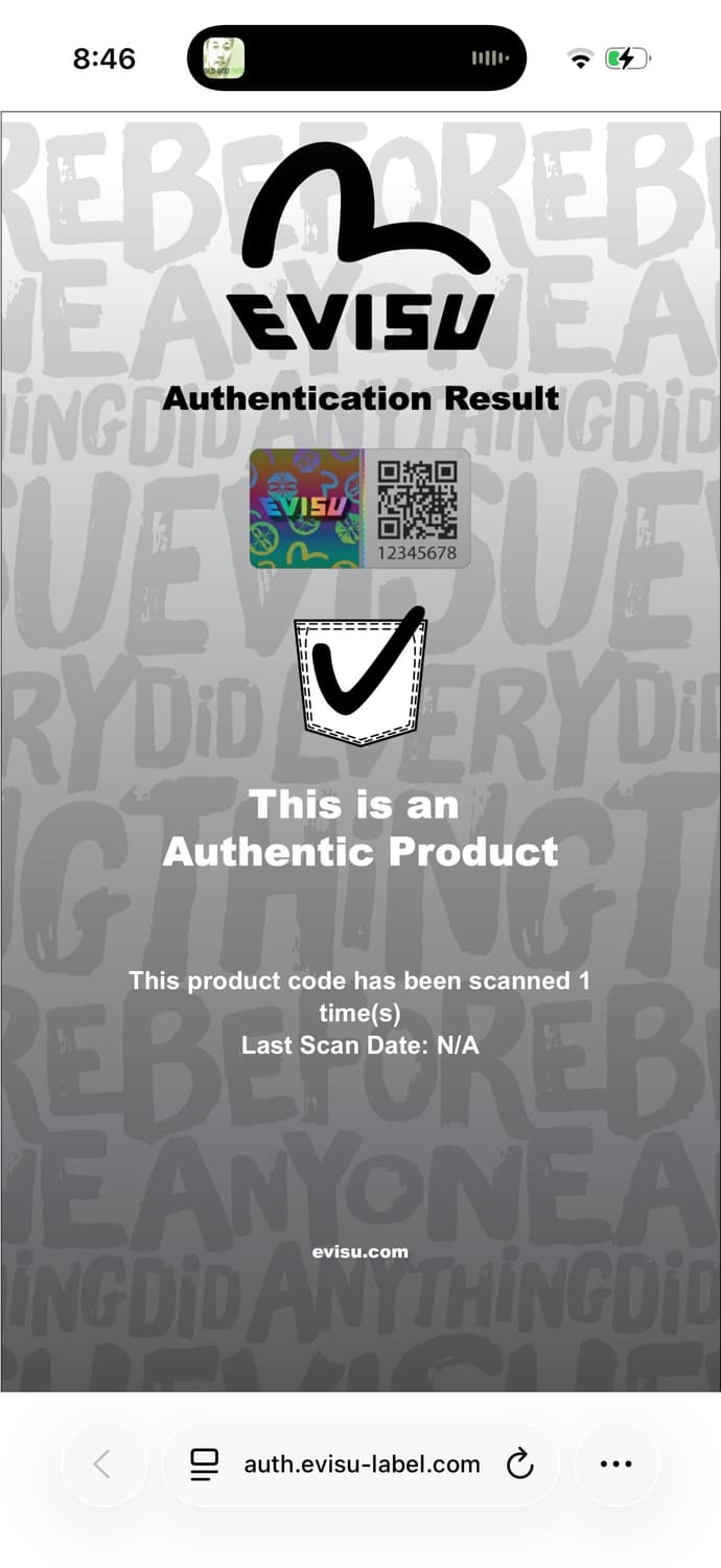 에비수 다이콕 페인팅 배기진 34사이즈 상품이미지6