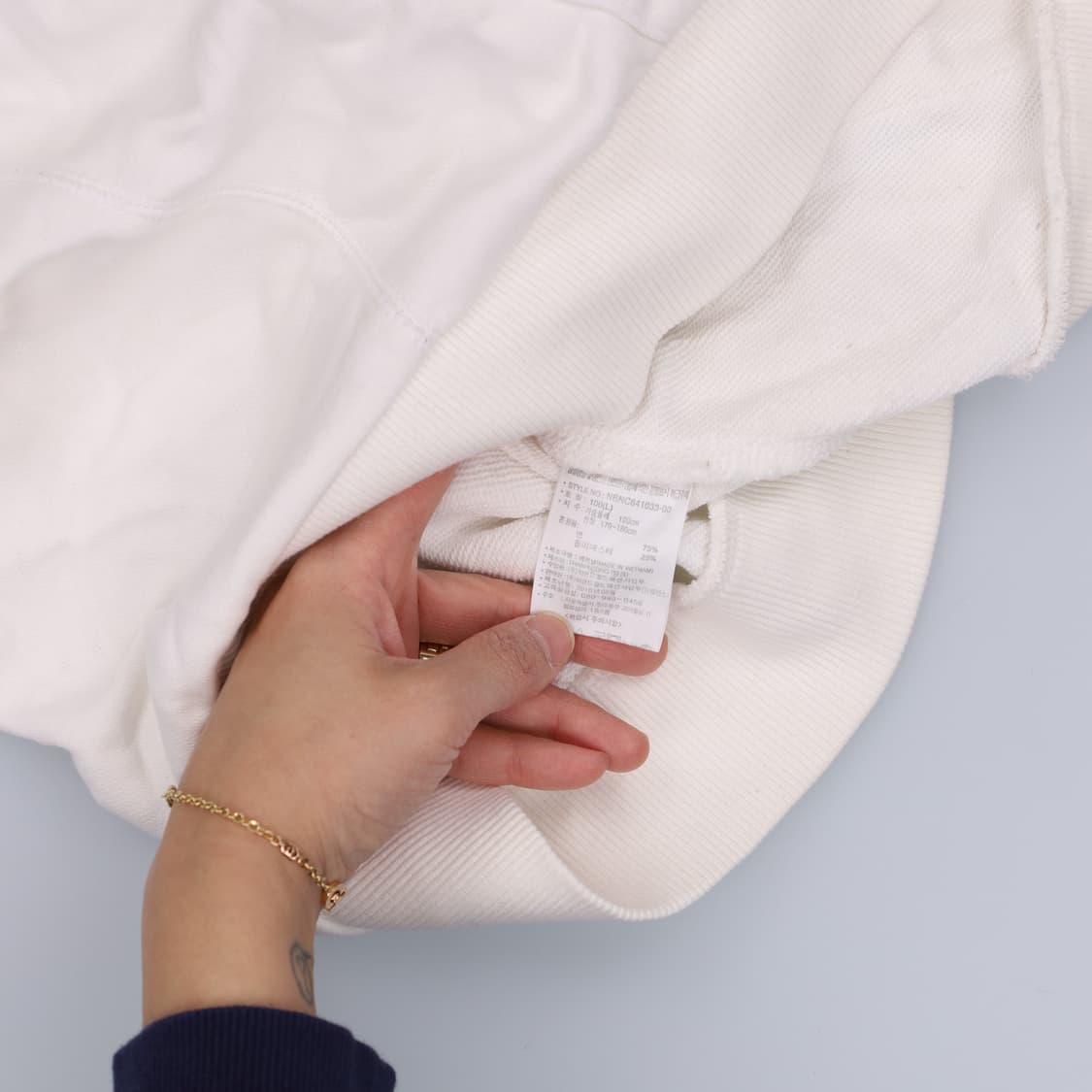 L 뉴발란스 빅로고 후드티 0309H1 상품이미지4