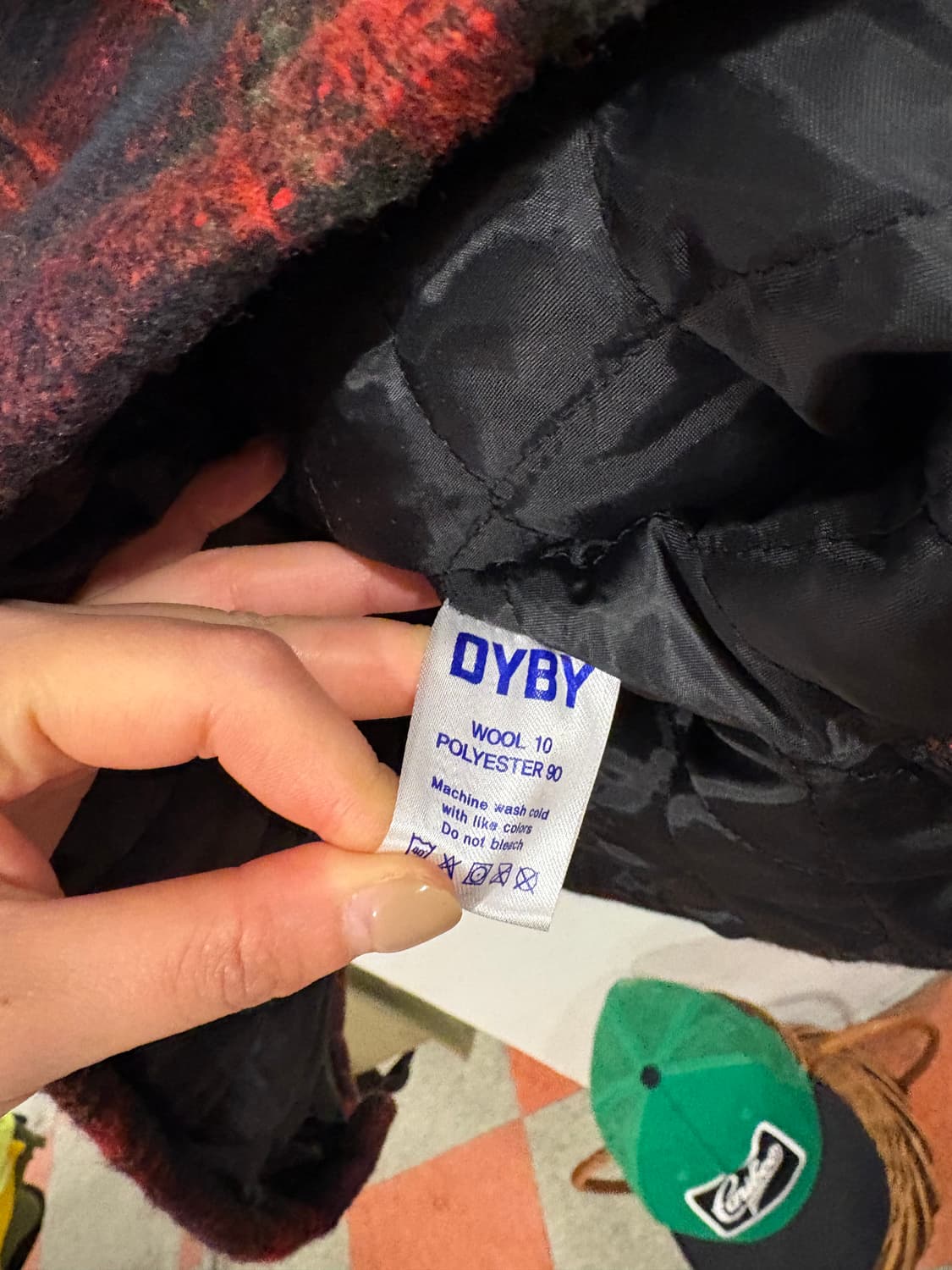 체크 반집업 상품이미지5