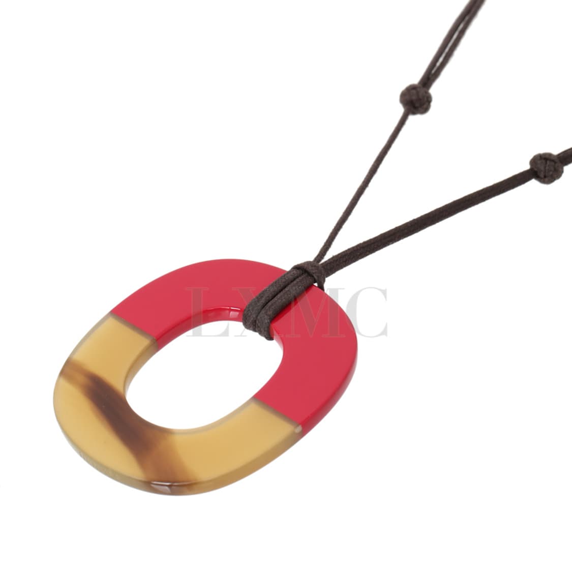 에르메스 호른 목걸이 버팔로 물소뿔 래커드 펜던트 롱 네크리스 상품이미지4