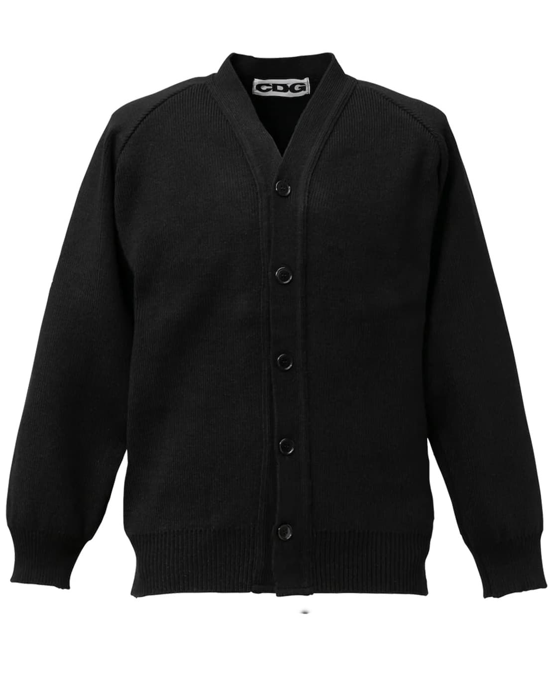CDG v-neck cardigan / 꼼데가르송 브이넥 스쿨 가디건 상품이미지4