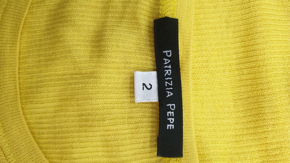 PATRIZIA PEPE 옐로우 런닝 탱크탑 상품이미지4