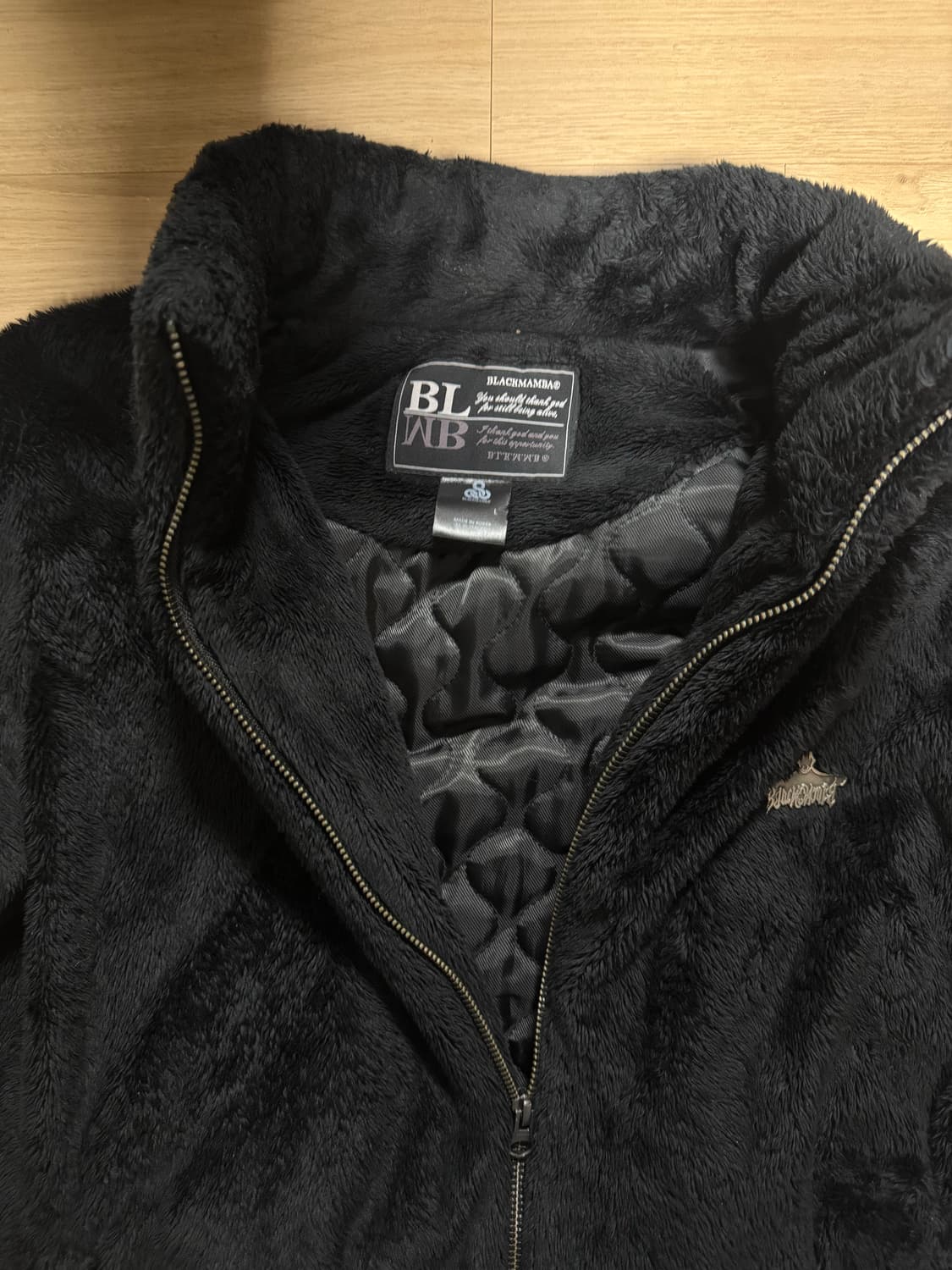 블랙맘바 하프 씰 플리스 재킷 상품이미지4