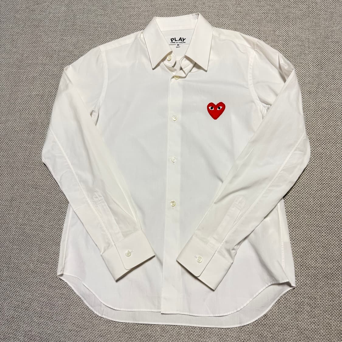 꼼데가르송 레드와펜 셔츠 (우먼스) 상품이미지1