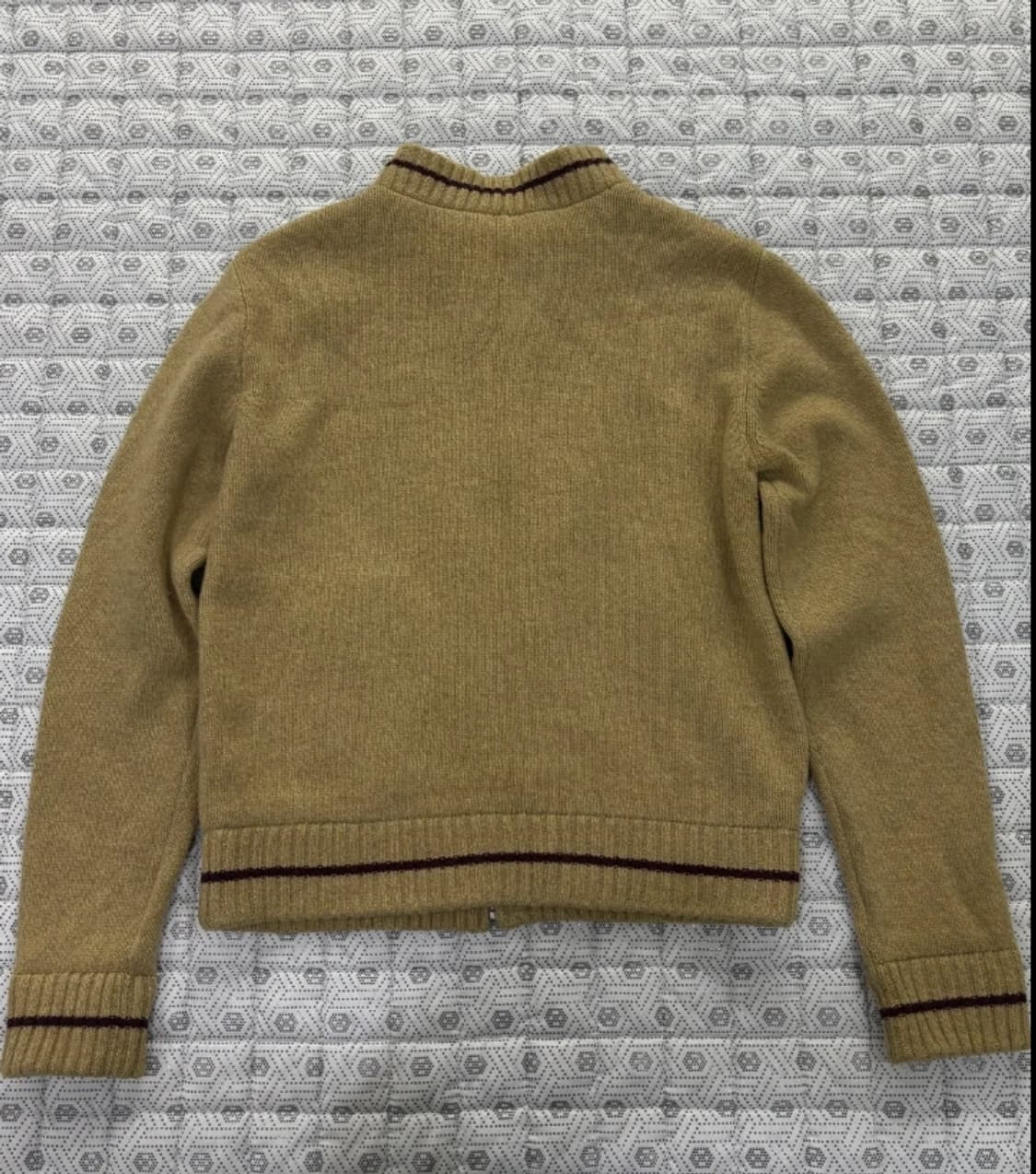 라코스테 니트 집업 가디건 ~55반 상품이미지4